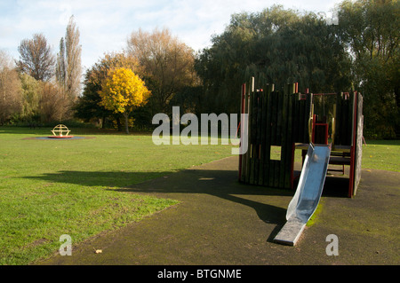 children's playground Canterbury Kent england UK Stock Photo