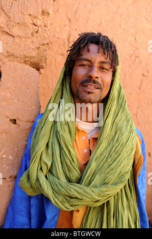 Moroccan Berber poses for photograph Stock Photo