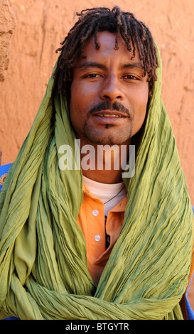 Moroccan Berber poses for photograph Stock Photo