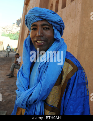 Moroccan Berber poses for photograph Stock Photo