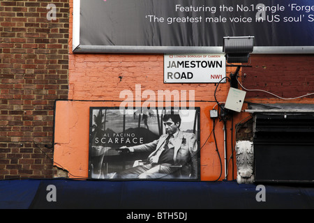 Jamestown Road. Camden. London Stock Photo