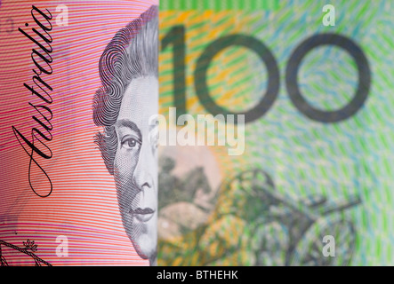 100 Australian dollar note Stock Photo