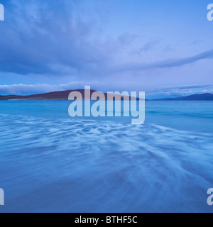 Morning light on Luskentyre beach, Isle of Harris, Outer Hebrides, Scotland Stock Photo