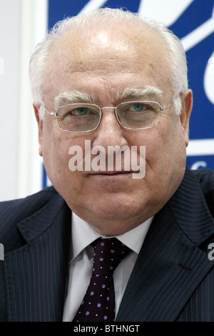 Former Russian Prime Minister Viktor Chernomyrdin being Russia's Ambassador to Ukraine circa 2008 Stock Photo