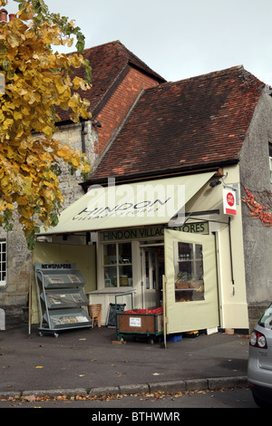 Hindon Village Stores and Post Office, Hindon, Wiltshire, England Stock Photo