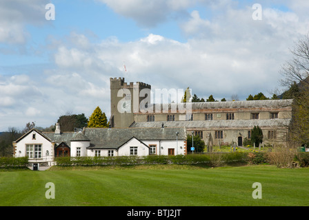 St Kentigern's Church, Crosthwaite, near Keswick, Lake District National Park, Cumbria, England UK Stock Photo