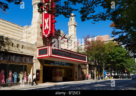 Tha Art Deco Fox Theater on Peachtree Street, Midtown Atlanta, Georgia, USA Stock Photo