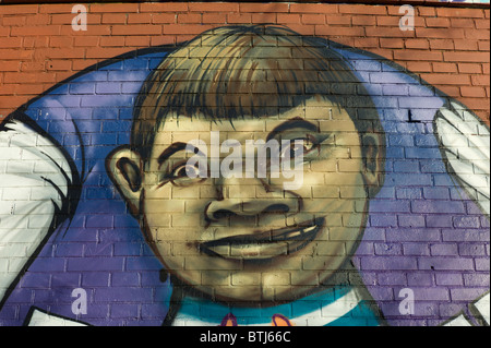 Graffiti On A Wall Showing The Word Avec Stock Photo Alamy