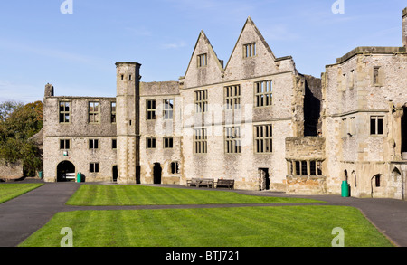 Dudley Castle West Midlands UK - historic ruined castle and house with a zoo in its grounds Stock Photo