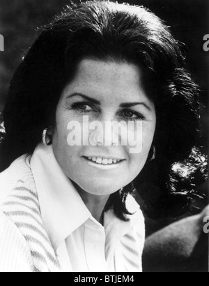 Judith Exner, former mistress of JFK, in a 1978 portrait. Stock Photo