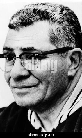 Vince Lombardi, (1913-1970), General manager of the Green Bay Packers and one of the most successful head coaches in the history Stock Photo