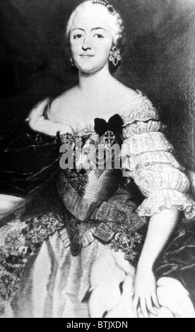 Catherine II, Tsarina of Russia (aka Catherine The Great), 1729-1796 Stock Photo