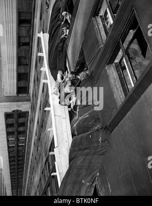 The Empire State Building After A B-25 Bomber Accidentally Crashed Into ...