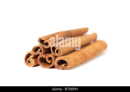 stack of cinnamon with shallow DOF Stock Photo