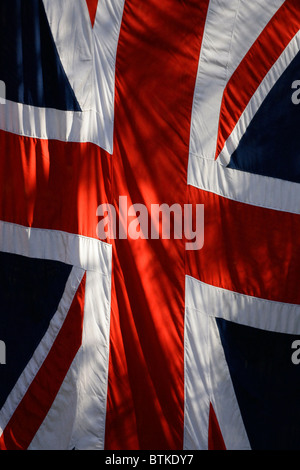 A Union Jack hangs on the Mall in London. Picture by James Boardman. Stock Photo