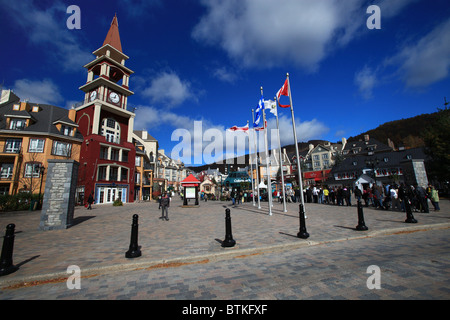 Mont Tremblant village in Quebec, Canada Stock Photo