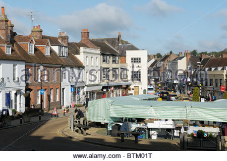 Battle town centre, East Sussex, South East England Stock Photo - Alamy