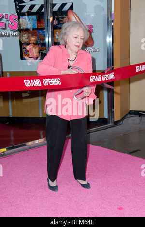 Grand Opening of Legendary PINK'S Hot Dog Stand Stock Photo