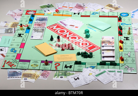 Monopoly board game and luxury tax Stock Photo - Alamy