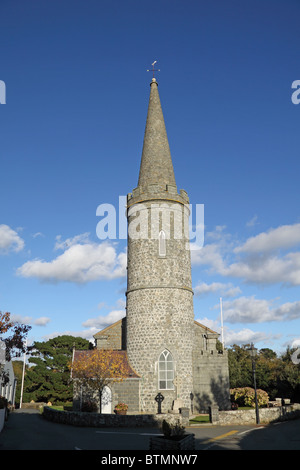 Torteval Church on Guernsey Stock Photo