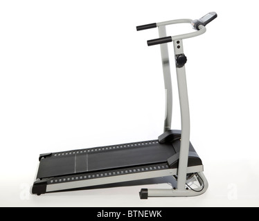 Treadmill isolated on white background Stock Photo