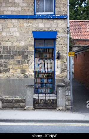 Bookshop Window Pickering North Yorkshire England UK Stock Photo