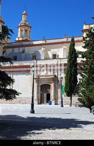 Parish church of our lady of the Encarnacion, Olvera, Cadiz Province, Andalucia, Spain, Western Europe. Stock Photo