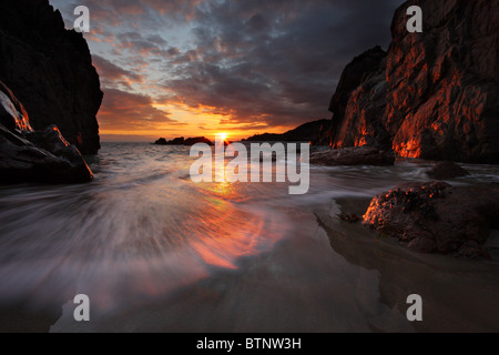Guernsey's south coast Stock Photo