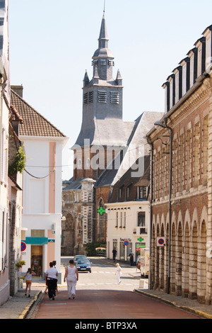 France, Nord Pas de Calais, Hesdin Stock Photo