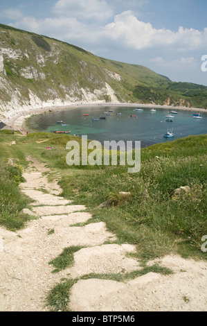 Lulworth Cove, Dorset, UK. Stock Photo