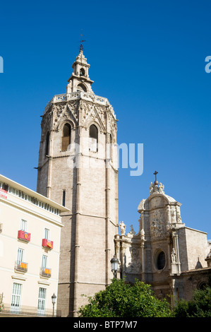 Miguelete Bell Tower, Valencia, Spain Stock Photo