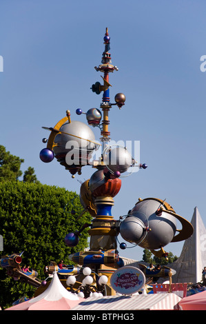 Disneyland Astro Orbitor Tomorrowland, California USA Stock Photo