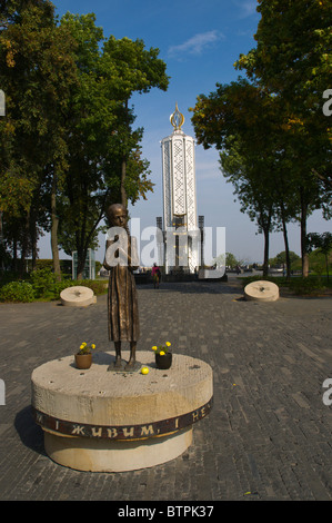 1932-33 famine victims memorial site Kiev Ukraine Europe Stock Photo
