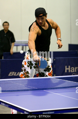 HardBat Classic Celebrity Table Tennis Tournament VIP After Party Stock Photo