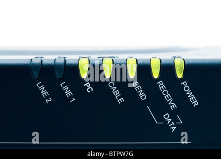 Mta Router MTA cable modem - Internet and voice in only one equipment Stock Photo ...