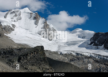 The north face of the gran paradiso hi res stock photography and