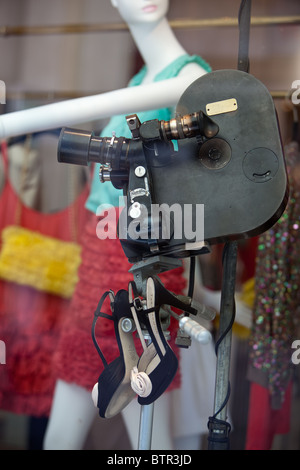 Vintage camera window display Stock Photo - Alamy