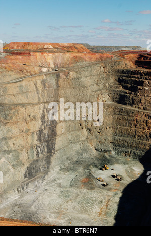 Australia, Kalgoorlie, View of largest open-cut gold mine Stock Photo