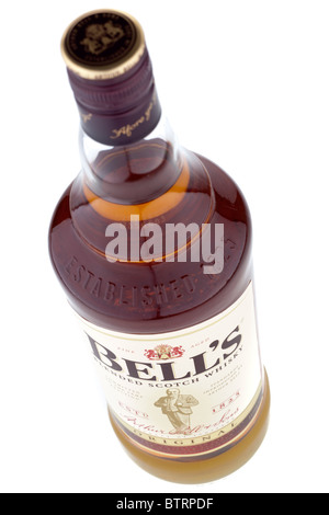 1 Litre bottle of Bells blended scotch whisky Stock Photo