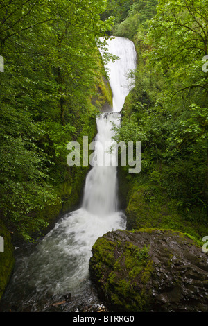 Bridal Veil Falls in the Columbia River Gorge National Scenic Area Oregon Stock Photo