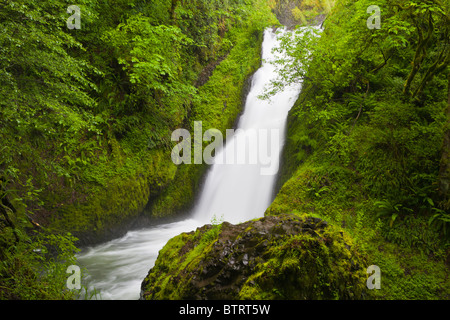 Bridal Veil Falls in the Columbia River Gorge National Scenic Area Oregon Stock Photo
