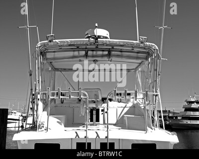 Fishing boat seats Black and White Stock Photos & Images - Alamy