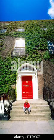 Fitzwilliam Square, Dublin, Co Dublin, Ireland Stock Photo