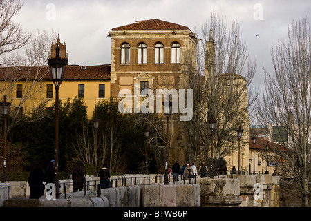 parador de San Marcos five stars hotel in the st James way Stock Photo