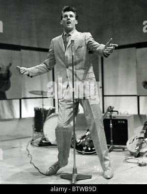 VINCE EAGER - UK rock singer in 1959 Stock Photo