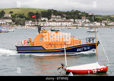 Appledore RNLI lifeboat Tamar Class 'Mollie Hunt' at Appledore, North Devon, England Stock Photo
