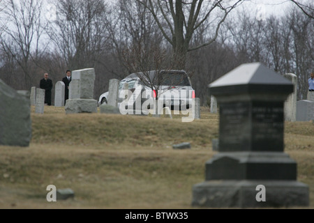 Funeral Service for Natasha Richardson Stock Photo