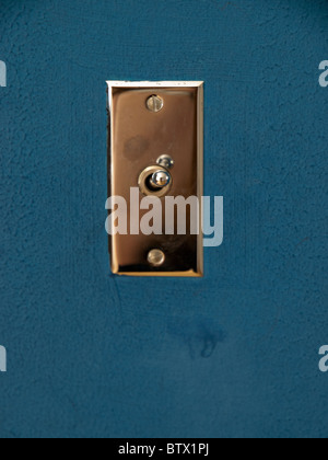 Old fashioned light switch Stock Photo