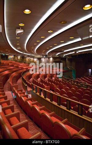 Azura ship playhouse theatre seating seats Stock Photo