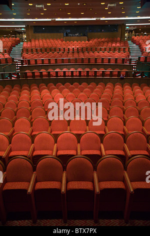 Azura ship playhouse theatre seating seats Stock Photo